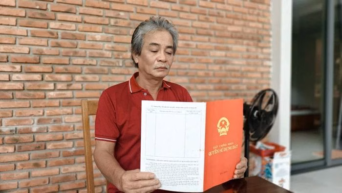 Dù được cấp giấy chứng nhận quyền sử dụng đất, nhưng thực tế lô đất này lại không tồn tại.