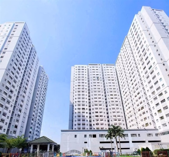Một khu nhà ở xã hội của Công ty Địa ốc Hoàng Quân - minh chứng cho nỗ lực đưa sản phẩm đến tay người thu nhập thấp.