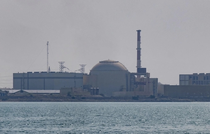 Nhà máy điện hạt nhân Bushehr, minh chứng cho tham vọng năng lượng hạt nhân của Iran. Ảnh: AFP