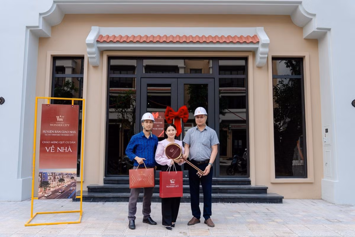 Tiến độ bàn giao nhanh chóng giúp nhà đầu tư rút ngắn thời gian chờ đợi và sớm hiện thực hóa lợi nhuận.