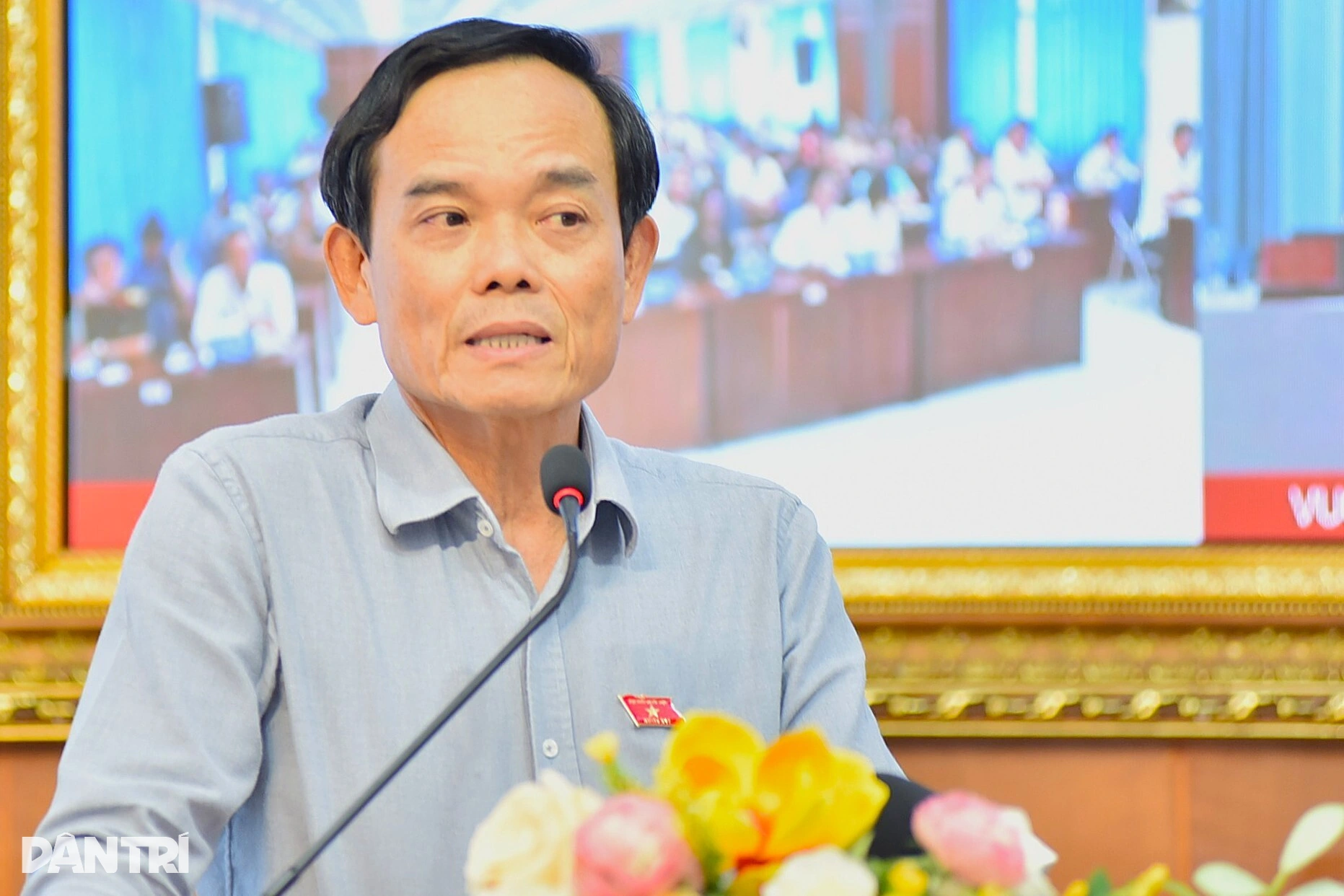 Bí thư Thành ủy TPHCM Trần Lưu Quang nhấn mạnh việc ưu tiên không gian công cộng cho người dân.