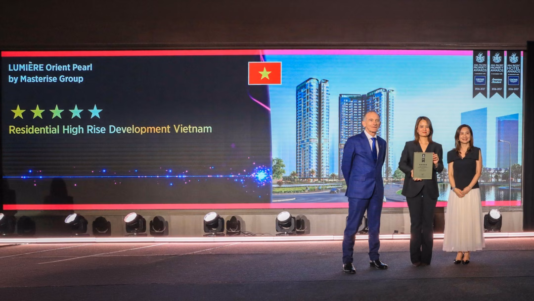 Sự ghi nhận từ APPA là minh chứng cho năng lực định chuẩn bất động sản hàng hiệu của Masterise Homes.
